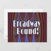 Broadway Bound! Postkarte (Vorne/Hinten)