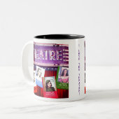 Broadway Bound! Zwei-Tone-Kaffee-Tasse Zweifarbige Tasse (Vorderseite Links)