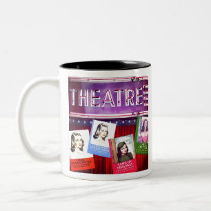 Broadway Bound! Zwei-Tone-Kaffee-Tasse Zweifarbige Tasse