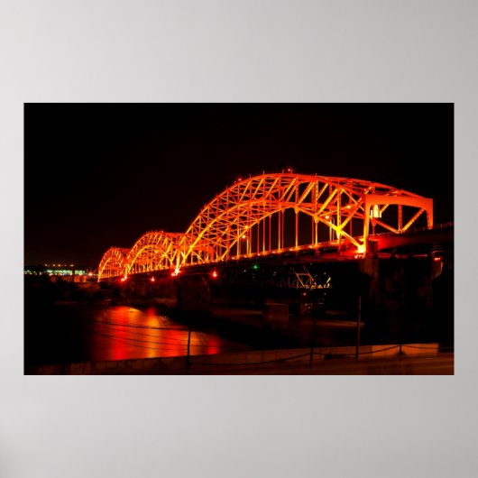 Broadway Bridge by Buck Cash Poster (Vorne)