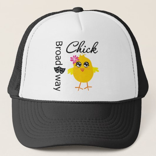 Broadway Chick Truckerkappe (Vorderseite)