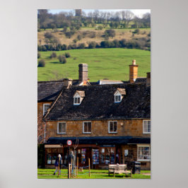 Broadway Cotswolds Worcestershire England Poster