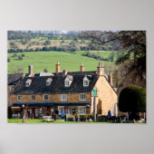 Broadway Cotswolds Worcestershire England Poster (Vorne)