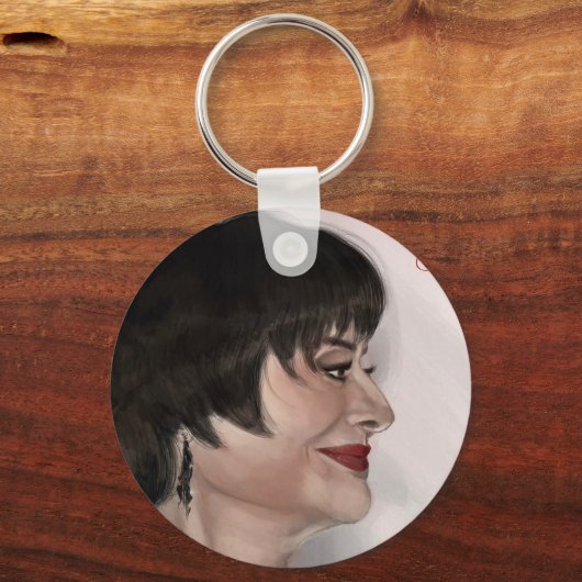 Broadway Deva Fan Art Collection Keychain Schlüsselanhänger (Vorderseite)