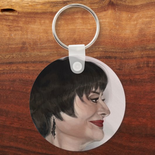 Broadway Deva Fan Art Collection Keychain Schlüsselanhänger (Rückseite)