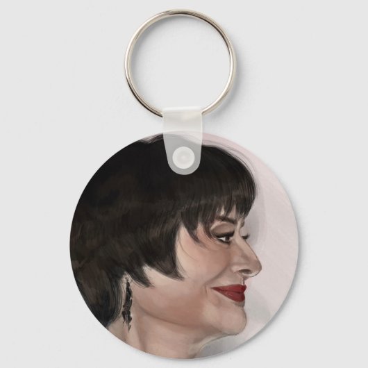 Broadway Deva Fan Art Collection Keychain Schlüsselanhänger (Rückseite)