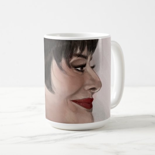 Broadway Deva Fan Art Kollektions-Tasse Kaffeetasse (VorderseiteRechts)