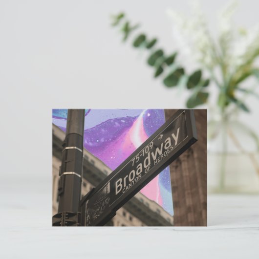 Broadway Dreams Postkarte (Stehend Vorderseite)