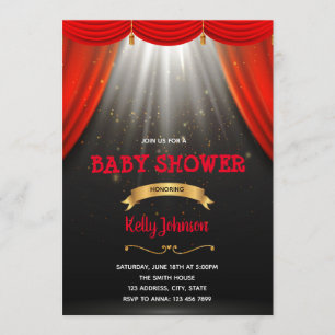 Broadway-Einladung zur Shower-Party Einladung