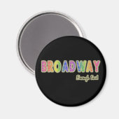 Broadway Enough Said Magnet (Vorderseite/Rückseite)