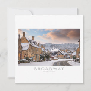 Broadway Feiertagskarte