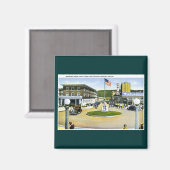 Broadway from Trail's End Turn-A-Round, Seaside, O Magnet (Vorderseite/Rückseite)