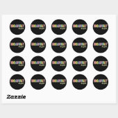 Broadway genug sagte Stickers (Blatt)