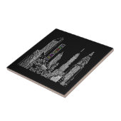 Broadway-Grenze Fliese (Seite)