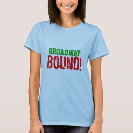 Broadway-Grenze T-Shirt (Vorderseite)
