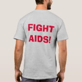 Broadway interessiert sich AIDS T-Shirt (Rückseite)