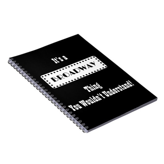 Broadway Journal Notizblock (Rechte Seite)