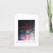 Broadway ~ Karte/Einladungen Einladung (Rückseite)