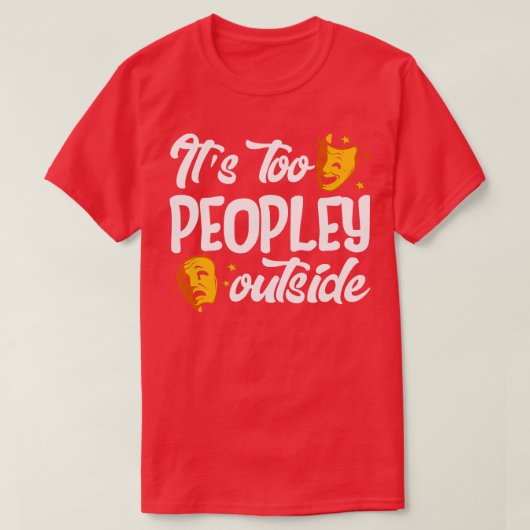 Broadway Lover Geschenkidee Nerd Geschenk T-Shirt (Design vorne)