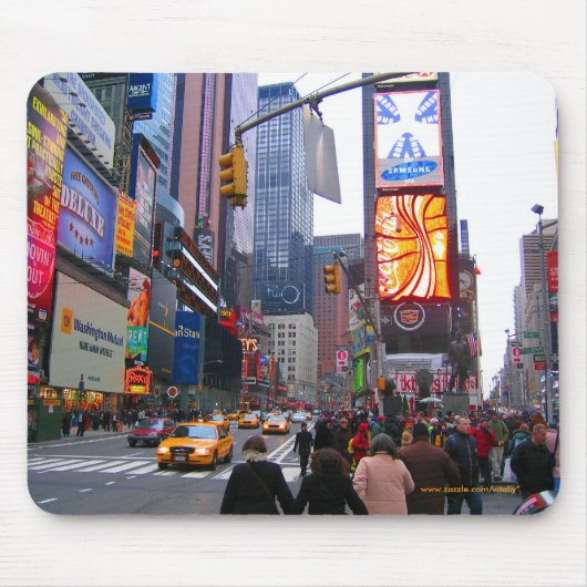 Broadway, Manhattan, New York City mousepad (Vorne)
