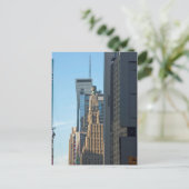 Broadway Manhattan New York City Postkarte (Stehend Vorderseite)