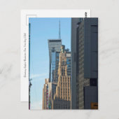 Broadway Manhattan New York City Postkarte (Vorne/Hinten)