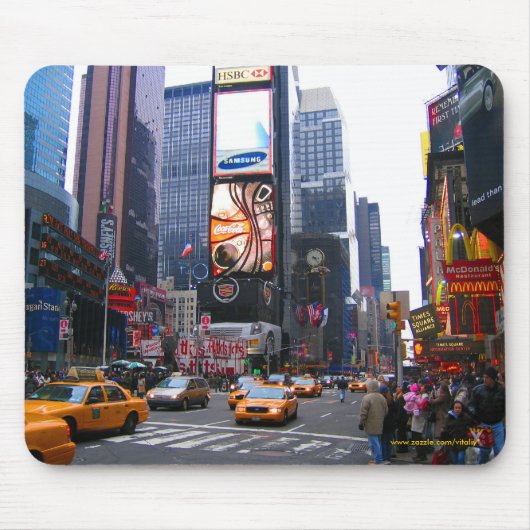 Broadway, Manhattan, NYC mousepad (Vorne)