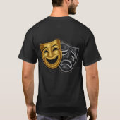 Broadway-Masken T-Shirt (Rückseite)