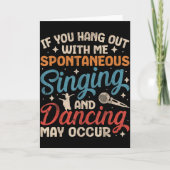 Broadway Musical Theater Nerd Theatre Geek Drama L Karte (Vorderseite)