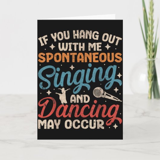 Broadway Musical Theater Nerd Theatre Geek Drama L Karte (Vorderseite)