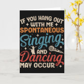 Broadway Musical Theater Nerd Theatre Geek Drama L Karte (Gelbe Blume)