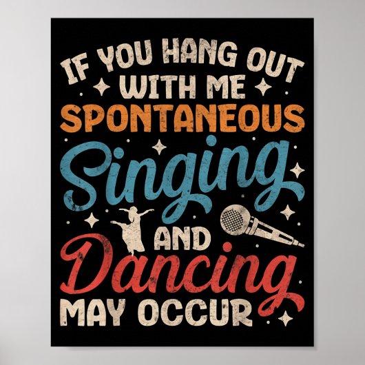 Broadway Musical Theater Nerd Theatre Geek Drama L Poster (Vorne)