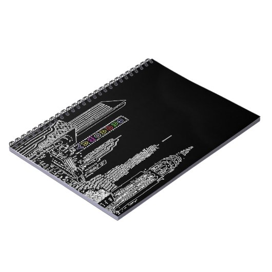 Broadway-Nächte Notizblock (Linke Seite)