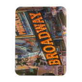 Broadway Neon Lights Magnet (Vertikal)