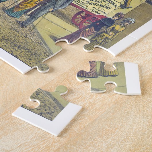 Broadway New York City ca. 1885 Puzzle (Seite)