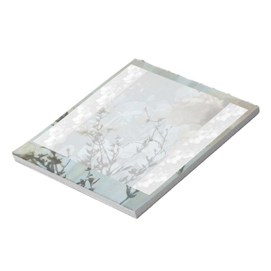 Broadway Orchid Poppies Notepad Notizblock (Rotiert)