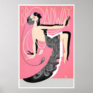 Broadway-Plakat Musical Art Vintage Theater Druck Poster