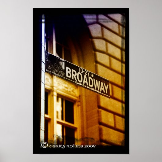 Broadway Poster (Vorne)