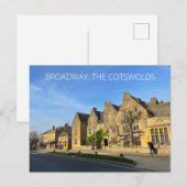 Broadway Postkarte (Vorne/Hinten)