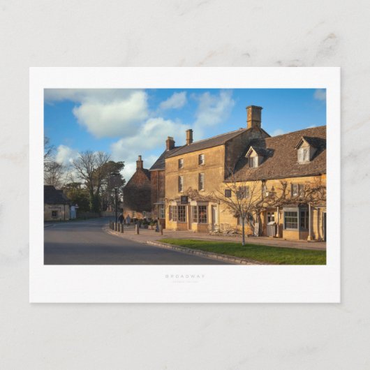 Broadway Postkarte (Vorderseite)