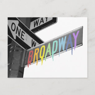Broadway Postkarte