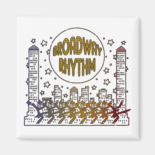 Broadway Rhythm Magnet (Vorne)