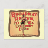 Broadway Rhythm Postkarte (Vorderseite)