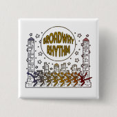 Broadway-Rhythmus-Knopf Button (Vorderseite)