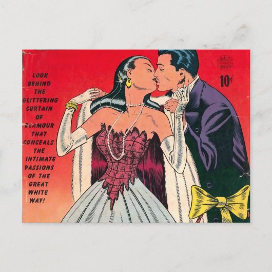 Broadway Romances Comic Buch Postkarte (Vorderseite)
