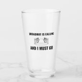 Broadway ruft glas (Vorderseite)