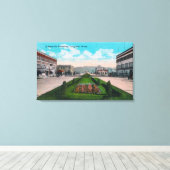 Broadway SceneLongview, WA Leinwanddruck (Insitu (Holzboden))