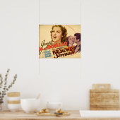 Broadway Serenade ~ Jeanette Mac Donald Poster (Küche)