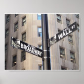Broadway Sign Poster (Vorne)