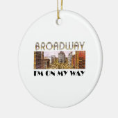 Broadway Star Keramikornament (Links)